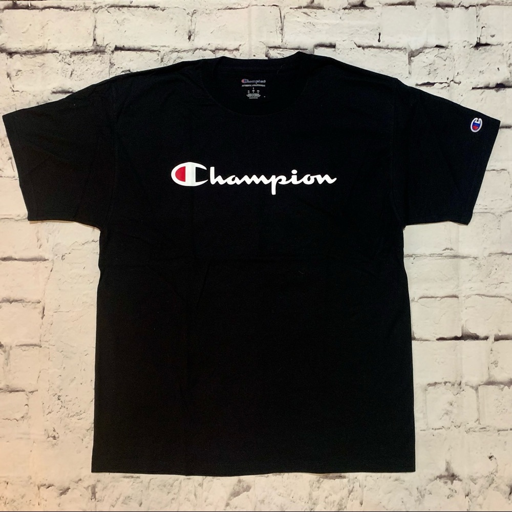 Adult Champion Tshirt Black